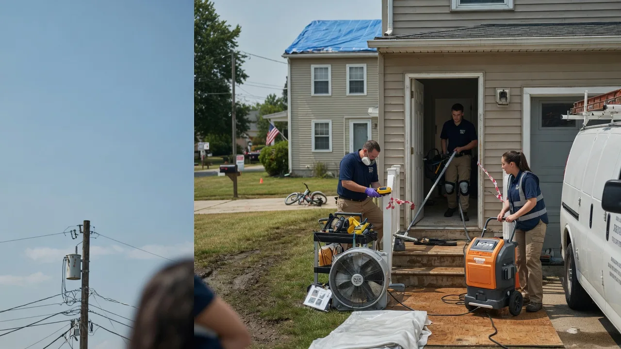 Water Damage Repair in Perry, KS near me